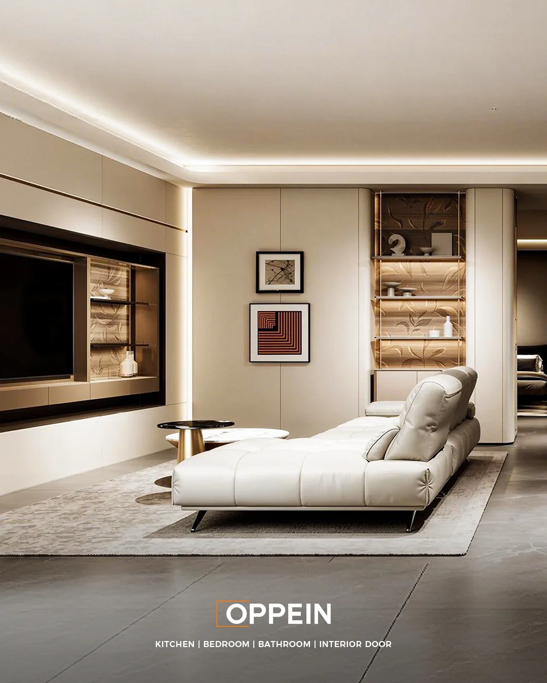 تصميم داخلي نخلة جميرا — OPPEIN الإمارات 2026